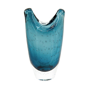 Blue Glass Vase at Online8 Furniture Auckland NZ