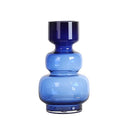 Blue Globe Vase - Tall at Online8 Furniture Auckland NZ