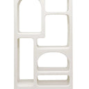 Bodhi Display Unit | Bookshelf - Textured White at Online8 Furniture Auckland NZ