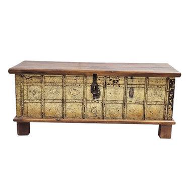 Boho Hand Carved Vintage Trunk at Online8 Furniture Auckland NZ