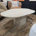 Bordeaux Travertine Coffee Table at Online8 Furniture Auckland NZ