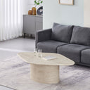 Bordeaux Travertine Coffee Table at Online8 Furniture Auckland NZ