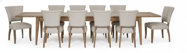 Bosquet Double Extension Dining Suite - 10 Seater at Online8 Furniture Auckland NZ