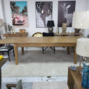 Bosquet Double Extension Dining Table - Rustic Light at Online8 Furniture Auckland NZ