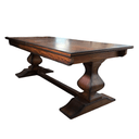 Bosquet Pedestal Double Extension Dining Table at Online8 Furniture Auckland NZ