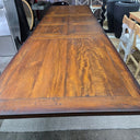 Bosquet Pedestal Double Extension Dining Table at Online8 Furniture Auckland NZ