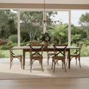 Bosquet Studio Extension Dining Suite - 6 Seater at Online8 Furniture Auckland NZ
