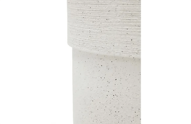 Boston Planter Medium - Textured White at Online8 Furniture Auckland NZ