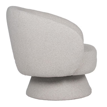 Boston Swivel Chair - Egg Shell at Online8 Furniture Auckland NZ