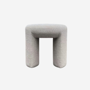 Boucle Stool | Ottoman at Online8 Furniture Auckland NZ