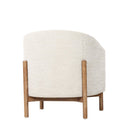 Bowie Rounded Fabric Tub Armchair at Online8 Furniture Auckland NZ