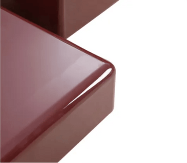 Boyd High Gloss Coffee Table Set of 3 - Vermilion at Online8 Furniture Auckland NZ