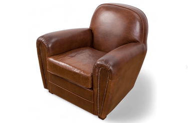 Bradford Vintage Leather Club Chair at Online8 Furniture Auckland NZ