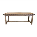 Brasilia Rustic Dining Table 2200mm at Online8 Furniture Auckland NZ