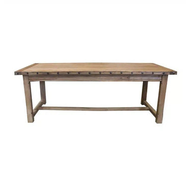 Brasilia Rustic Dining Table 2200mm at Online8 Furniture Auckland NZ