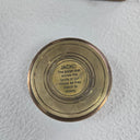 Brass Boot Polish Compass in Wooden Box at Online8 Furniture Auckland NZ