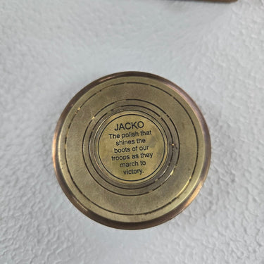 Brass Boot Polish Compass in Wooden Box at Online8 Furniture Auckland NZ