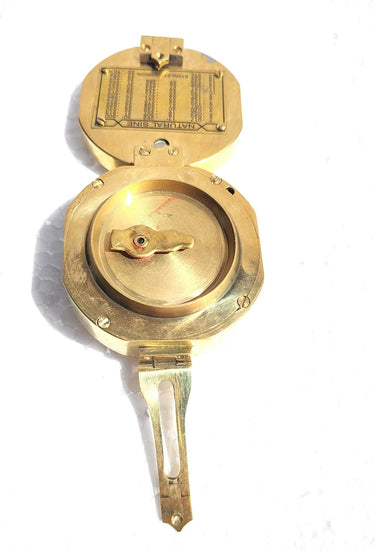 Brass Brunton Compass at Online8 Furniture Auckland NZ