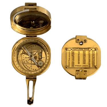 Brass Brunton Compass at Online8 Furniture Auckland NZ