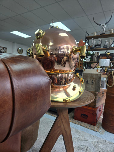 Brass & Copper Divers Helmet - Life Size at Online8 Furniture Auckland NZ