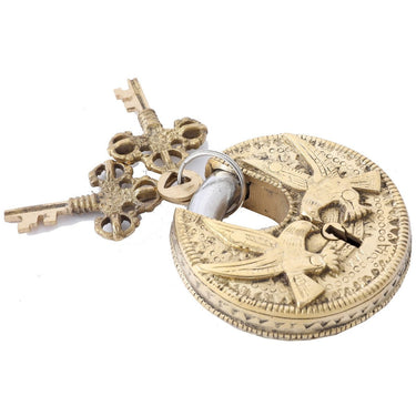 Brass Eagle Lock at Online8 Furniture Auckland NZ