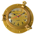 Brass Porthole Wall Clock at Online8 Furniture Auckland NZ