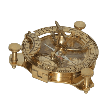 Brass Working Sundial Compass at Online8 Furniture Auckland NZ