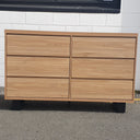 Bright 6 Drawer Dresser | Lowboy at Online8 Furniture Auckland NZ