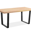 Bright Dining Table 1600 at Online8 Furniture Auckland NZ