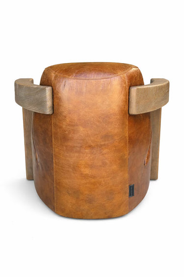 Bristol Aged Leather Armchair - Cognac at Online8 Furniture Auckland NZ