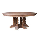 Bristol Large Round Dining Table - 1820mm at Online8 Furniture Auckland NZ
