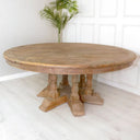 Bristol Large Round Dining Table - 1820mm at Online8 Furniture Auckland NZ