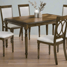 Brookwood Dining Suite 6 Seater - Rustic Brown at Online8 Furniture Auckland NZ