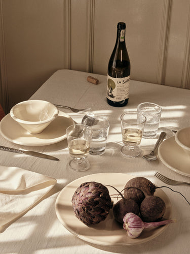 BROSTE Alfredo Serving Bowl Small - Cream at Online8 Furniture Auckland NZ