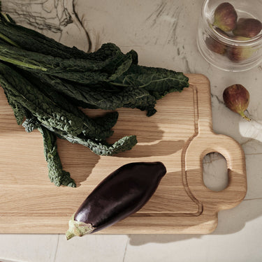 BROSTE Board Olina Grooved Large - Natural Oiled Oak at Online8 Furniture Auckland NZ
