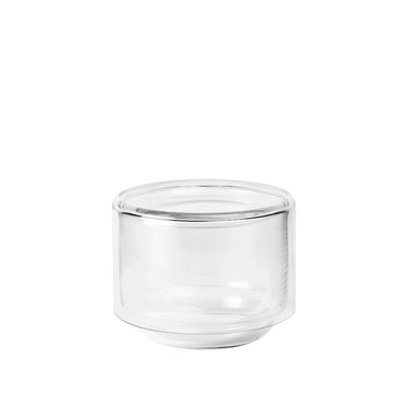 BROSTE Bowl Sylvia Small 2 piece - Clear Glass at Online8 Furniture Auckland NZ