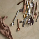 BROSTE Cutlery Hune Hammered Set S/16 Copper at Online8 Furniture Auckland NZ