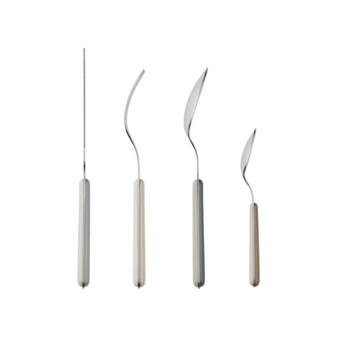 BROSTE Cutlery Marstal S/8 - Grey Tones at Online8 Furniture Auckland NZ