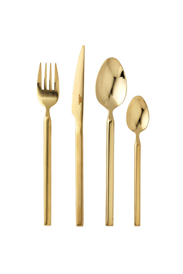 BROSTE Cutlery Tvis Set S/16 Gold at Online8 Furniture Auckland NZ