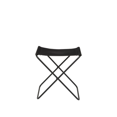 BROSTE Nola Leather Stool - Black at Online8 Furniture Auckland NZ
