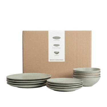 BROSTE Nordic Marsh Dinner Set for 4 at Online8 Furniture Auckland NZ
