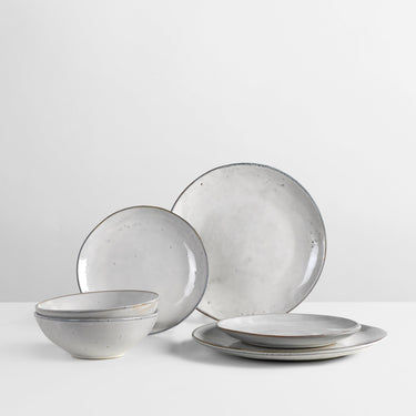 BROSTE Nordic Sand Dinner Set at Online8 Furniture Auckland NZ