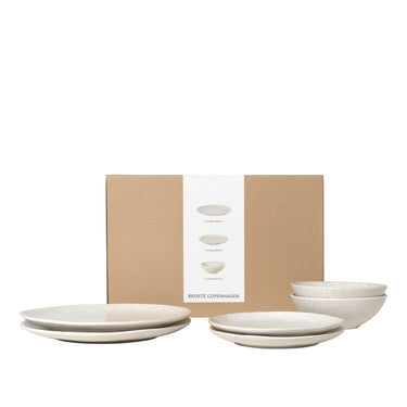 BROSTE Nordic Vanilla Dinner Set for 2 at Online8 Furniture Auckland NZ