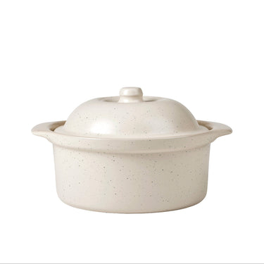 BROSTE Ovenware Vig Casserole Dish w/Lid Medium - Beige at Online8 Furniture Auckland NZ