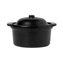 BROSTE Ovenware Vig Casserole Dish w/Lid Medium - Black at Online8 Furniture Auckland NZ