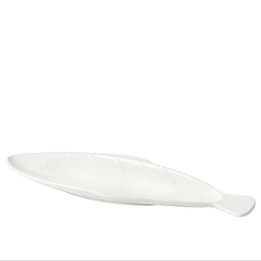 BROSTE Pesce Long Plate - White at Online8 Furniture Auckland NZ