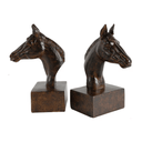 Brown Horse Bookends at Online8 Furniture Auckland NZ