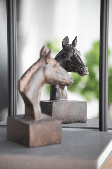 Brown Horse Bookends at Online8 Furniture Auckland NZ
