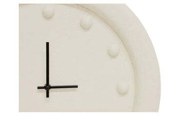 Bubble Wall Clock - Off White at Online8 Furniture Auckland NZ