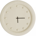 Bubble Wall Clock - Off White at Online8 Furniture Auckland NZ